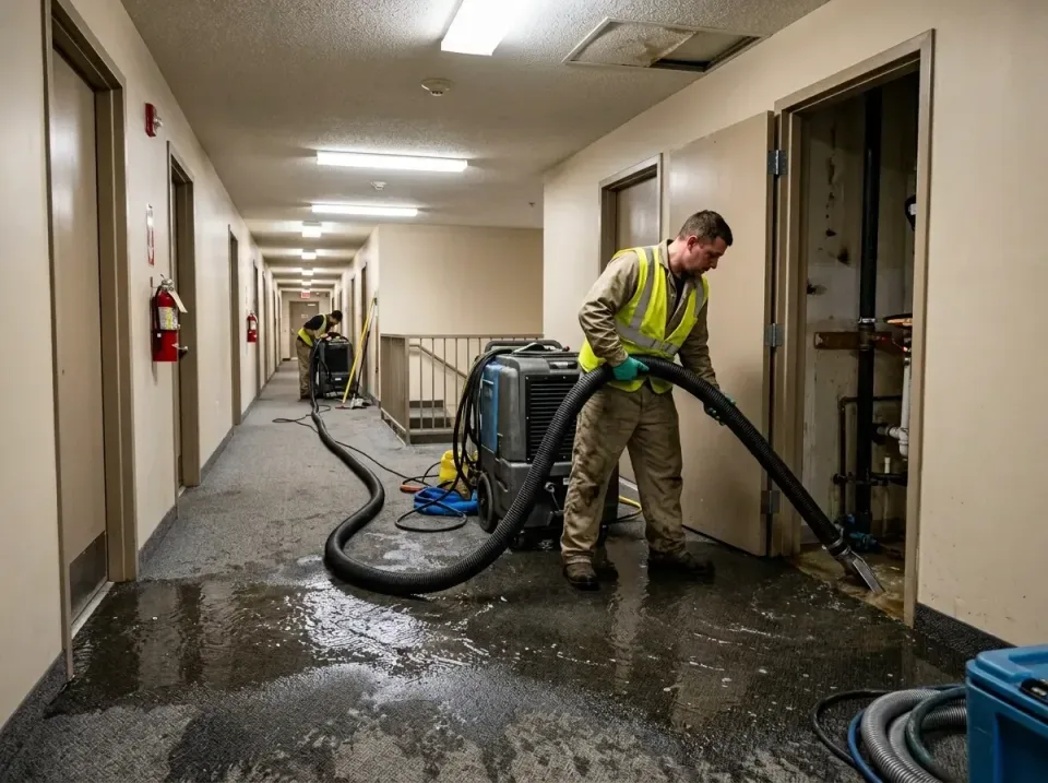 multi-unit-apartment-hallway-f-005 — frequently asked questions, Emergency Burst Pipe Water Extraction & Removal in Pinetop-…